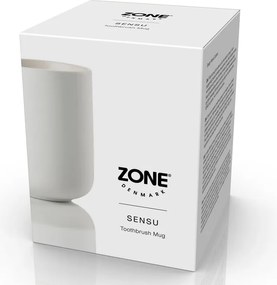 Portaspazzolino bianco in gres Sensu – Zone