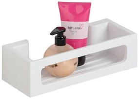 Mensola da bagno senza foratura bianco opaco in plastica con aggancio Turbo-loc Bralia – Wenko