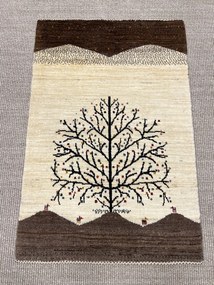 Loribaft Tappeto persiano 70x100 Beige (Iran) Annodato A Mano