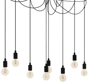 Eglo 43322 - Lampadario a sospensione con filo HOGSMILL 8xE27/40W/230V