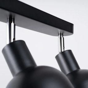 Sollux SL.1318 - Faretto ELBA 3xE27/15W/230V nero