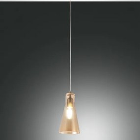 Fabas Luce -  Dafne SP 1L  - Lampada a sospensione in vetro soffiato