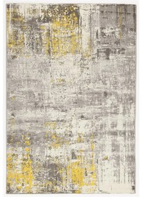 Tappeto Soho 2 Ecru Yellow astratto giallo / dorato, L 170 x L 120 cm