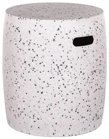 Sgabello Terrazzo Bianco 40 x 40 x 45 cm