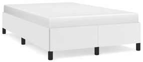 Giroletto Senza Materasso Bianco 120x190 Cm Similpelle /