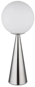 Globo 21031N - Lampada da tavolo PINPAL 1xE27/40W/230V cromo