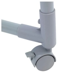 Appendiabiti telescopico/mobile in metallo grigio Foldable - Wenko