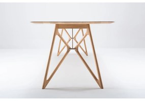 Tavolo da pranzo con piano in rovere 240x90 cm Tink - Gazzda