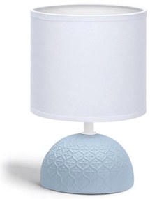 Aigostar - Lampada da tavolo 1xE14/40W/230V blu/bianco