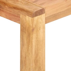 Tavolino da salotto 110x60x35 cm massello acacia finitura miele