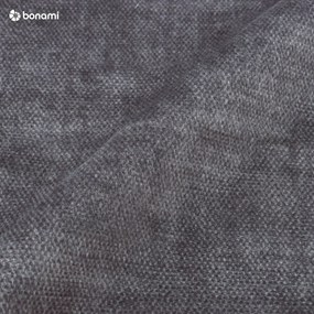 Letto matrimoniale imbottito grigio scuro con contenitore con griglia 180x200 cm Jade - Bobochic Paris