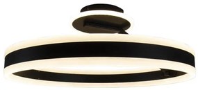 Lampadario a plafone LED dimmerabile LED/86W/230V 3000-6500K nero + telecomando