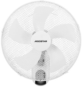 Aigostar -  Ventilatore da parete 45W/230V bianco + +TC
