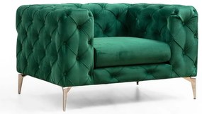 Sedia verde Como - Artie