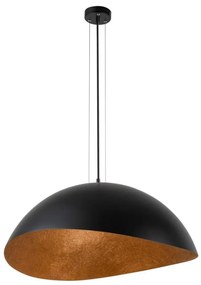 Lampadario a cavo SOLARIS 1xE27/60W/230V nero/rame