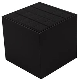 Lampada solare da parete LED con sensore 9W 3,7V 3000-5000K IP65 nera