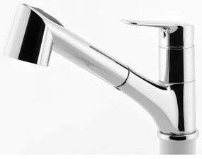 Novaservis - Rubinetto cucina METALIA con doccetta estraibile, cromo lucido