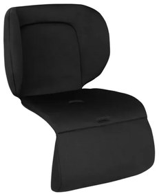 Lionelo - Seggiolino auto pieghevole NELLY i-Size 76-150 cm Nero Carbonio