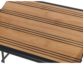 Scala pieghevole antiscivolo in alluminio nero Stepladder II. - Wenko