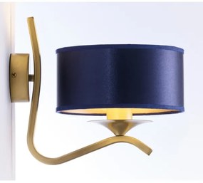 Jupiter 2115 - Lampada da parete KASZMIR 1xE27/15W/230V blu/oro