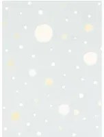 Majvillan Carta da parati Confetti - Soft Grey/ Light Pink/ Gold/ Cream White