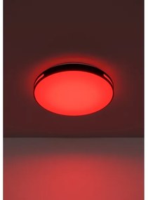Eglo 300687-LED RGBW Plafoniera dimmerabile MONTEGRANARO-Z LED/18,5W/230V nero + telecomando