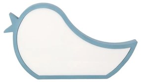 Lampada da scrivania LED per bambini BIRD LED/12W/230V blu