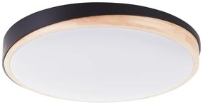 Brilliant - Plafoniera LED dimmerabile BAARLO LED/36W/230V diametro 50 cm nero + +TC