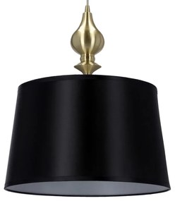 Lampada a sospensione di colore nero-oro ø 35 cm Prima Gold - Candellux Lighting