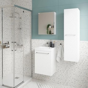 Struttura colonna bagno Remix bianco L 30 x H 115 x P 33 cm