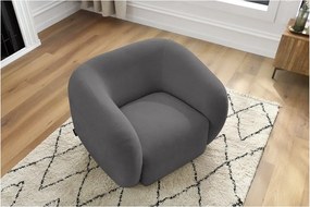 Poltrona in grigio scuro Celine – Bobochic Paris