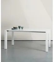 Tavolo Allungabile 174/264x90x76 cm in MDF Neal Bianco