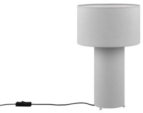 Lampada da tavolo grigio chiaro (altezza 40 cm) Bale - Trio