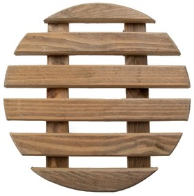 Supporto rotante per vaso in legno ø 29 cm (altezza totale 8 cm) Indoor – Esschert Design