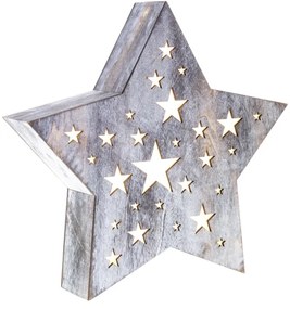 Retlux - Decorazione natalizia LED LED/2xAAA stella