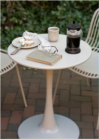 Tavolo da pranzo da giardino rotondo in metallo ø 60 cm Meira – House Nordic