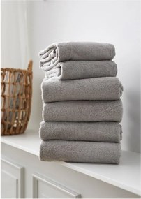 Asciugamano tipo terry grigio chiaro in cotone 30x30 cm Comfort – Södahl