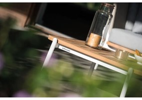 Tavolo da giardino in teak 75x68 cm Omer - Diphano