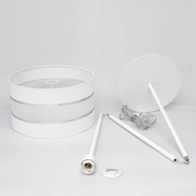 LED Lampada da terra HELEN 1xE27/15W/230V bianca