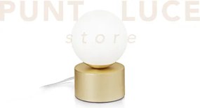 Perlage lampada da tavolo 1 luce attacco g9 lampadine incluse in ve...