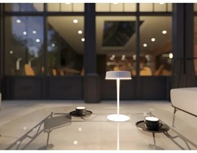 Lampada da tavolo solare dimmerabile VIVIEN LED/3W/5V 2700K IP54 bianco