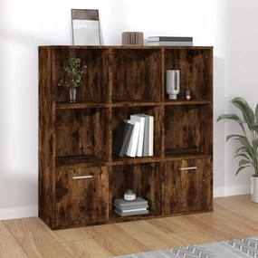 Libreria Rovere Fumo 98x30x98 Cm /