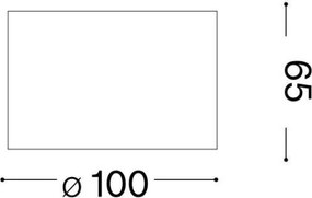 Ideal Lux - Faretto LED SPIKE 1xGX53/9W/230V nero