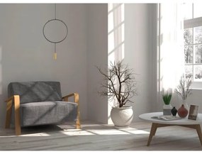 Klausen 111039 - Lampadario a sospensione con filo ARCADE 1xGU10/5W/230V nero/oro