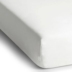 Lenzuolo con angoli bianco in jersey 160x200 cm Amber – Restilo