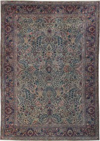 Kerman Tappeto persiano 420x300 Beige (Iran) Annodato A Mano