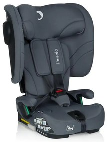 Lionelo - Seggiolino auto pieghevole NELLY i-Size 76-150 cm Grigio Grafite