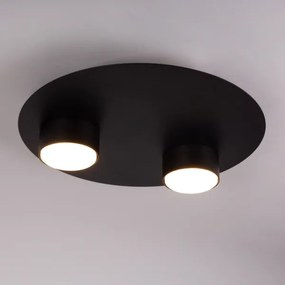 Plafoniera STAR 2xGX53/12W/230V nero