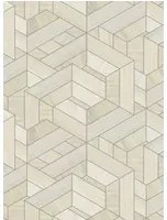 Coordonne Carta da parati Hexagon - Swan