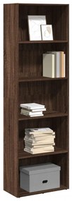 Libreria Rovere Marrone 60x30x189 Cm İn Legno Multistrato /